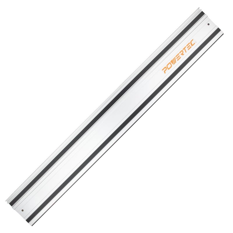 POWERTEC 71153 Track Saw Guide Rail for Makita or Festool Track Saws | 55â€ Guide | For Perfect Repeatable Rip Cuts| For Optimized Bevel & Straight Cuts - Image 1